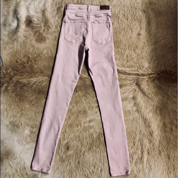 H&M High Waisted/Pepto Pink/ Jeggings - Picture 3 of 7
